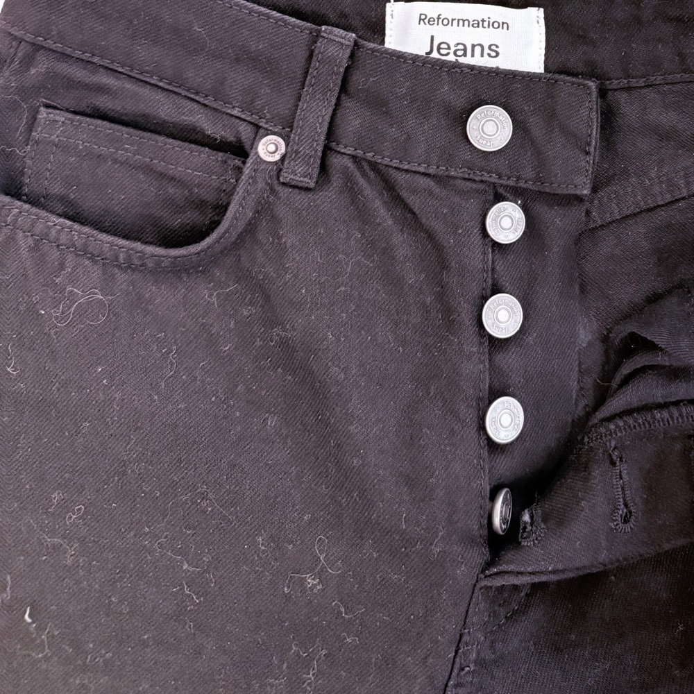 Reformation black  Jeans